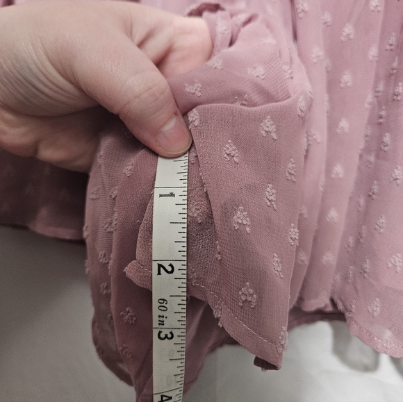 Altard State Mauve Deep V Neck Romper! - Picture 6 of 7